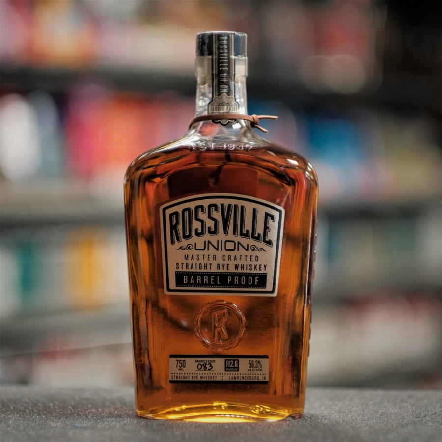 Picture of Rossville Union Barrel Proof Rye 750ml
