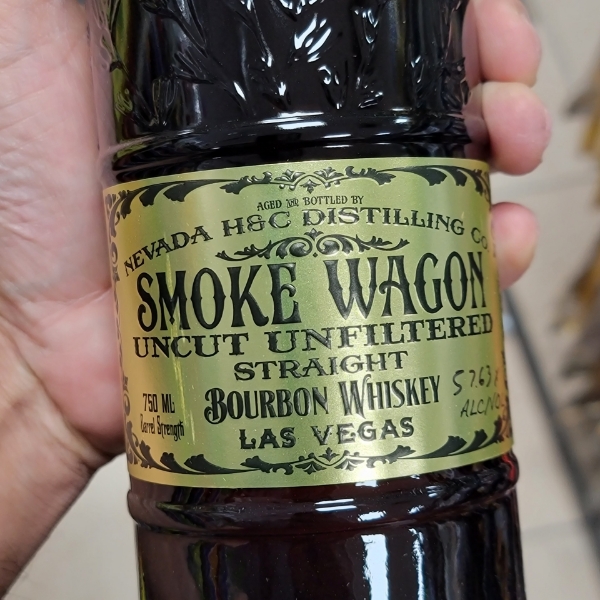 Picture of Smoke Wagon Uncut Unfiltered 750ml